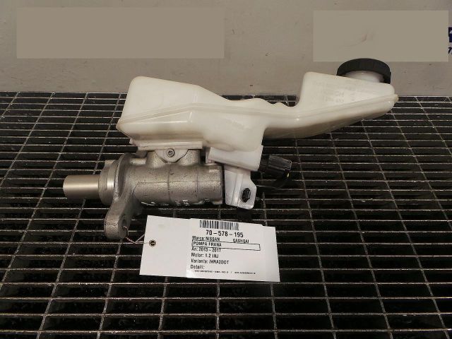 bontott NISSAN QASHQAI Főfékhenger