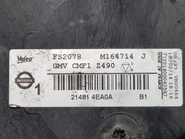 bontott NISSAN QASHQAI Hűtőventilátor