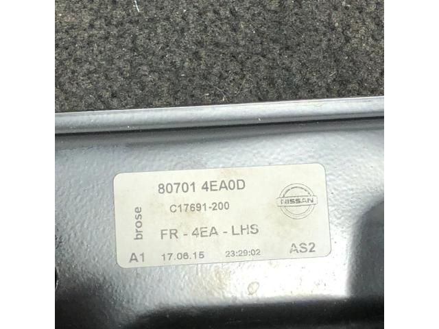 bontott NISSAN QASHQAI Bal első Ablakemelő Szerkezet (Elektromos)