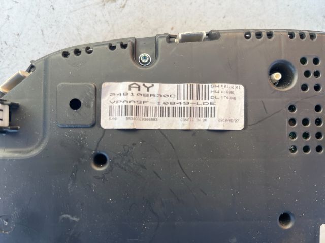 bontott NISSAN QASHQAI Kilométeróra