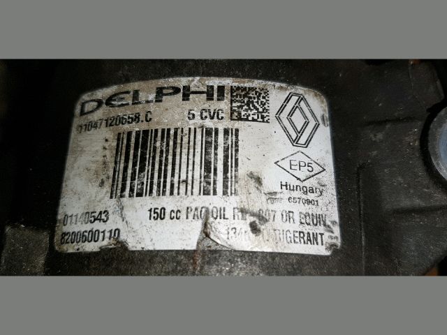 bontott NISSAN QASHQAI Klímakompresszor