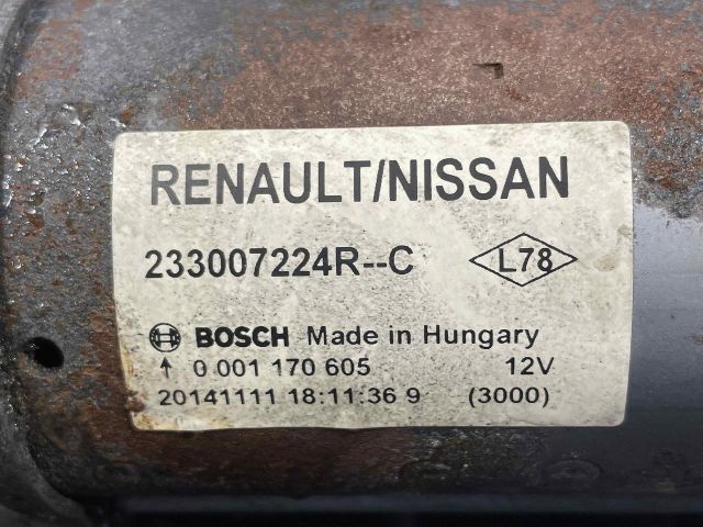 bontott NISSAN QASHQAI Önindító