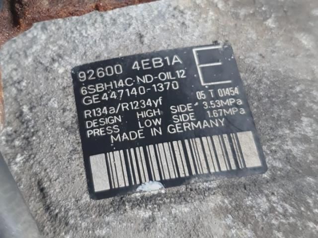 bontott NISSAN QASHQAI Klímakompresszor