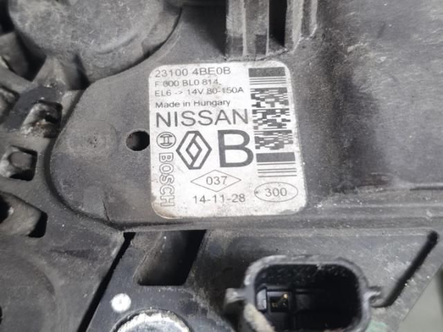 bontott NISSAN QASHQAI Generátor