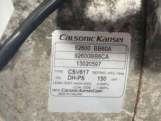 bontott NISSAN QASHQAI Klímakompresszor