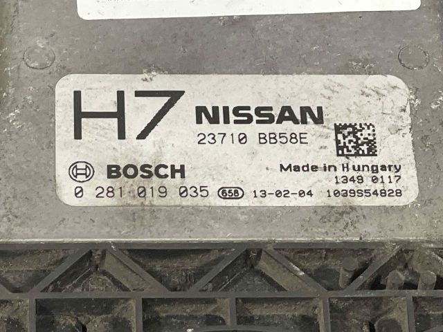 bontott NISSAN QASHQAI Motorvezérlő