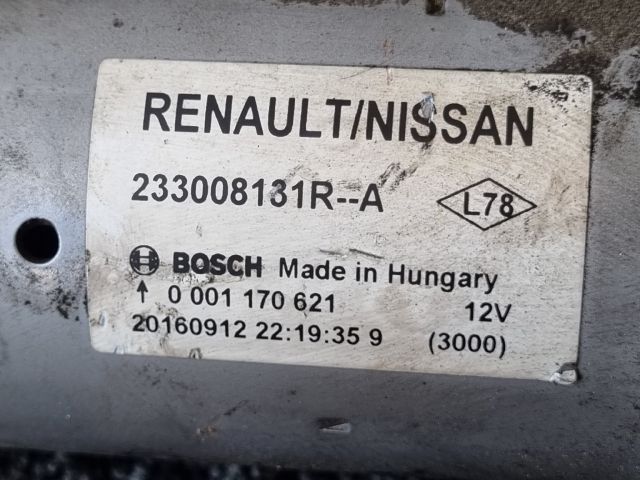 bontott NISSAN QASHQAI Önindító