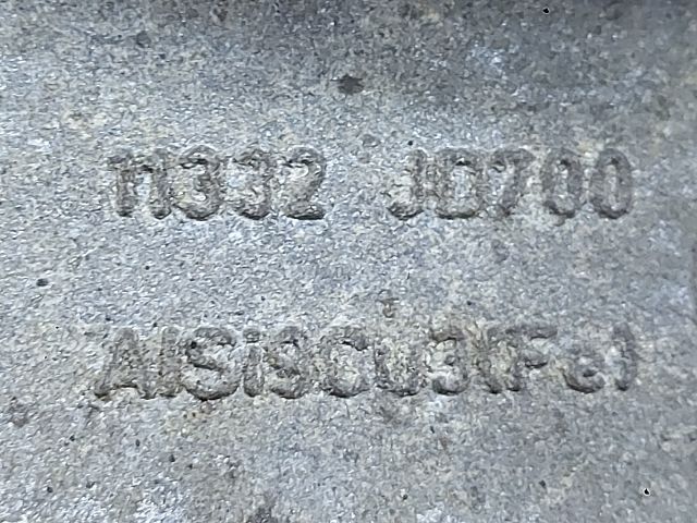 bontott NISSAN QASHQAI Billenésgátló Bak