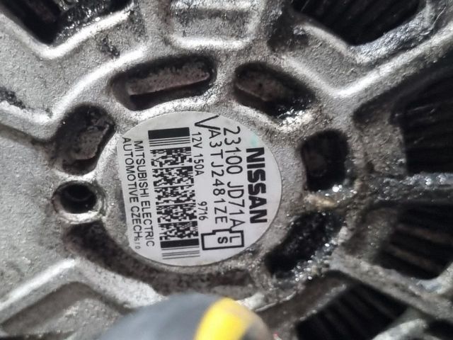 bontott NISSAN QASHQAI Generátor