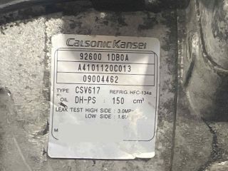 bontott NISSAN QASHQAI Klímakompresszor