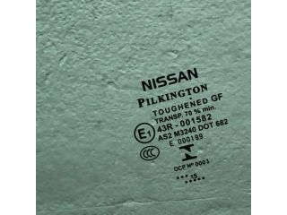 bontott NISSAN QASHQAI Bal első Ablak