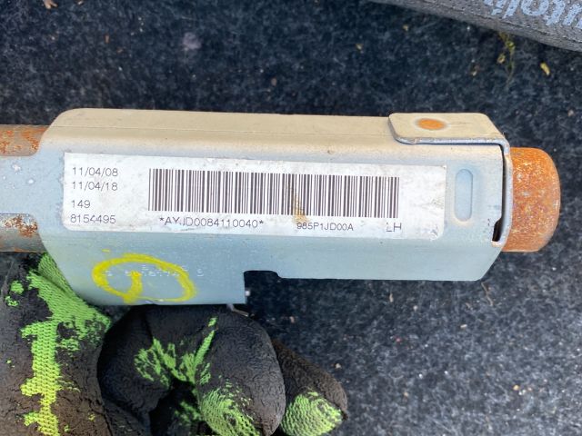 bontott NISSAN QASHQAI Bal első Függöny Légzsák