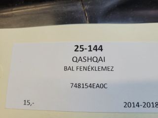 bontott NISSAN QASHQAI Bal Fenéklemez