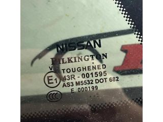 bontott NISSAN QASHQAI Bal hátsó Ablak