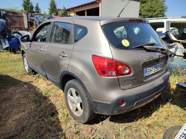 bontott NISSAN QASHQAI Bal hátsó Ajtó (Üres lemez)