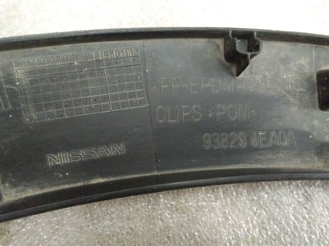 bontott NISSAN QASHQAI Bal hátsó Sárvédő Díszléc