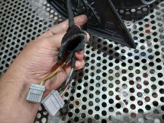 bontott NISSAN QASHQAI Bal Visszapillantó Tükör (Elektromos)