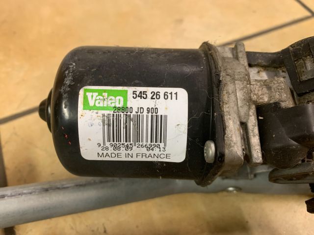 bontott NISSAN QASHQAI Első Ablaktörlő Szerkezet Motorral