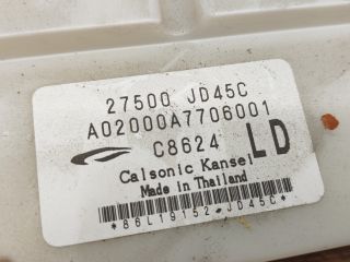 bontott NISSAN QASHQAI Fűtéskapcsoló (digit klímás)