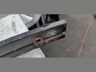 bontott NISSAN QASHQAI Hátsó Lökhárító Merevítő (Fém)