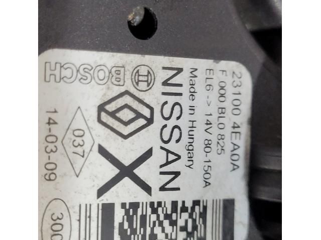 bontott NISSAN QASHQAI II Generátor