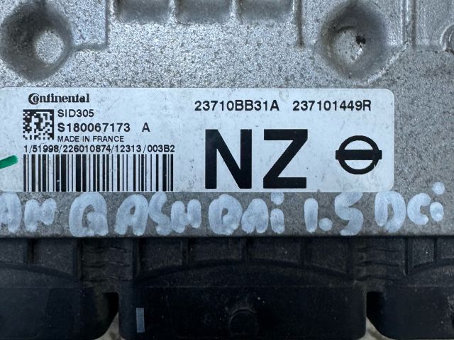 bontott NISSAN QASHQAI II Motorvezérlő