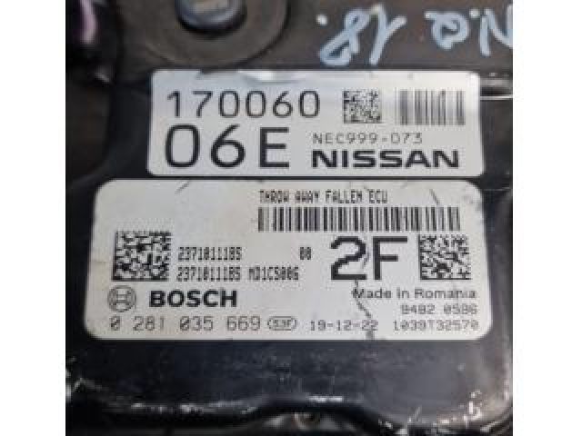 bontott NISSAN QASHQAI II Motorvezérlő