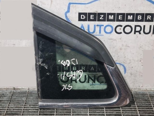bontott NISSAN QASHQAI II Bal C Oszlop Oldalablak Üveg