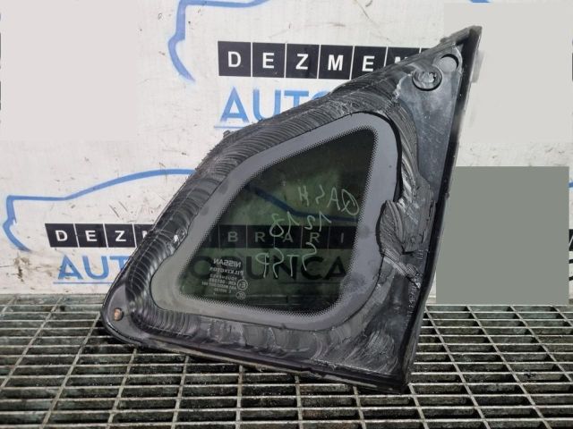 bontott NISSAN QASHQAI II Bal C Oszlop Oldalablak Üveg
