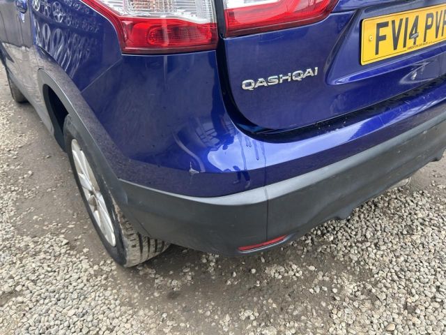 bontott NISSAN QASHQAI II Hátsó Lökhárító (Üresen)