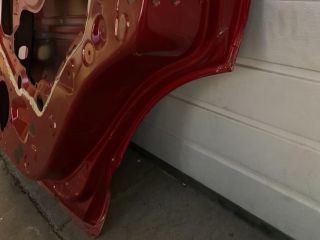 bontott NISSAN QASHQAI II Jobb hátsó Ajtó (Üres lemez)