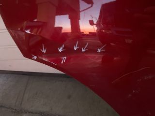 bontott NISSAN QASHQAI II Jobb hátsó Ajtó (Üres lemez)