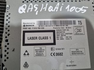 bontott NISSAN QASHQAI II Navigációs Fejegység