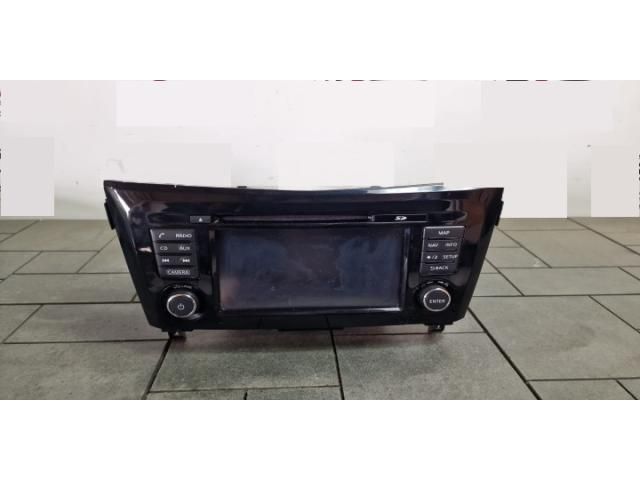 bontott NISSAN QASHQAI II Navigációs Fejegység