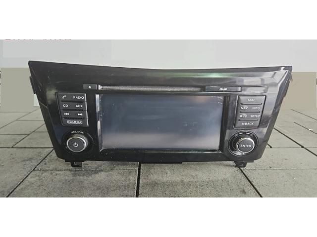 bontott NISSAN QASHQAI II Navigációs Fejegység