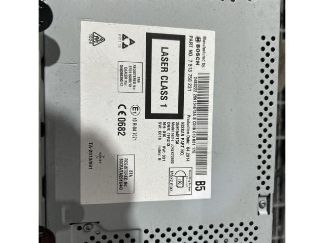 bontott NISSAN QASHQAI II Navigációs Fejegység