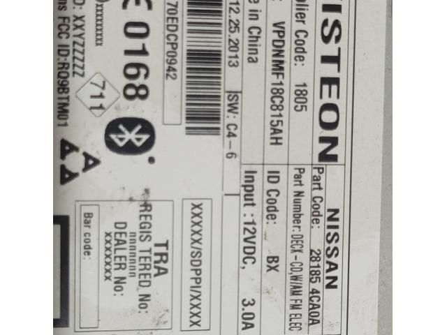 bontott NISSAN QASHQAI II Rádió / CD