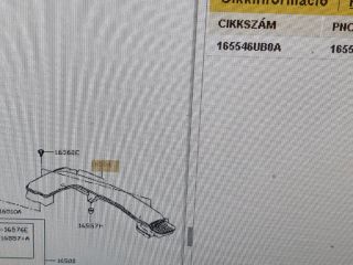 bontott NISSAN QASHQAI III Légbeömlő Cső