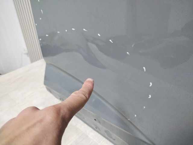 bontott NISSAN QASHQAI III Bal hátsó Ajtó (Üres lemez)