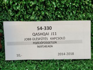 bontott NISSAN QASHQAI Jobb első Ülésfűtés Kapcsoló