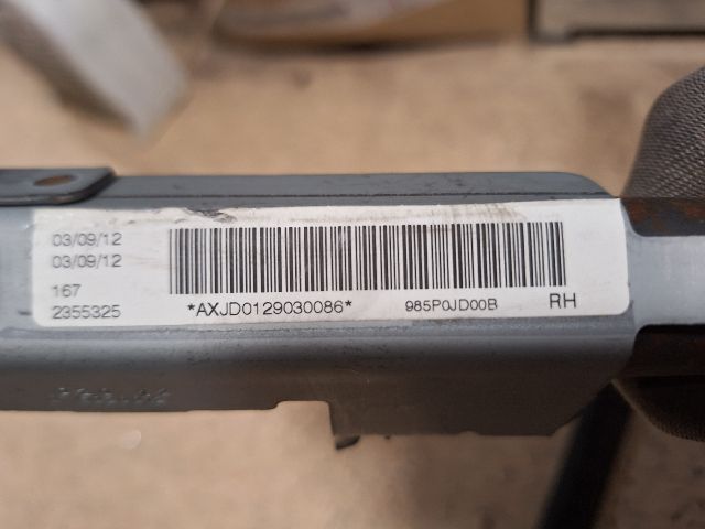 bontott NISSAN QASHQAI Jobb Függönylégzsák és Oldallégzsák