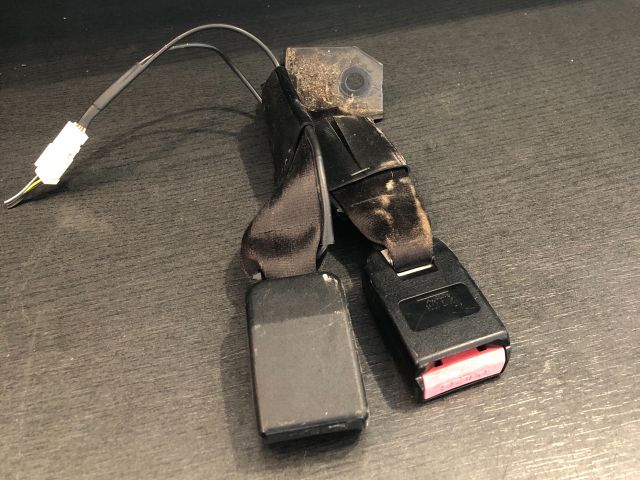 bontott NISSAN QASHQAI Jobb hátsó Biztonsági Öv Csat