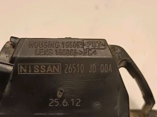 bontott NISSAN QASHQAI Jobb Rendszámtábla Világítás