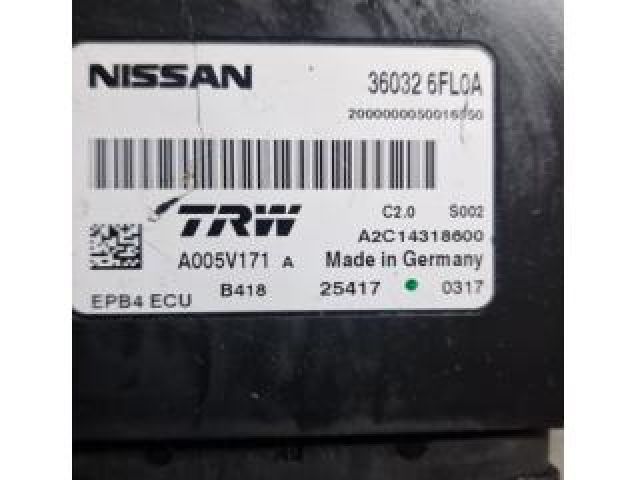 bontott NISSAN QASHQAI Kézifék Elektronika