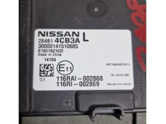 bontott NISSAN QASHQAI Komfort Elektronika