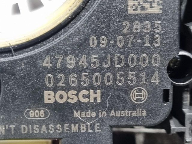 bontott NISSAN QASHQAI Légzsák Átvezető Szalagkábel