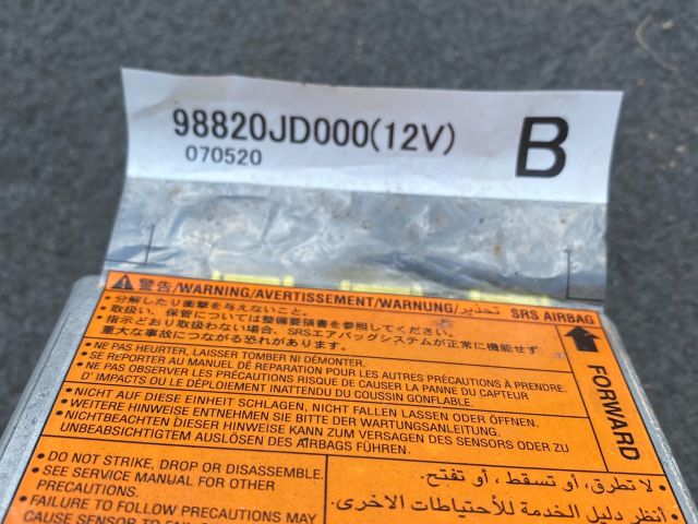 bontott NISSAN QASHQAI Légzsák Elektronika