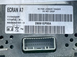 bontott NISSAN QASHQAI Multifunkciós Kijelző