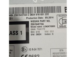 bontott NISSAN QASHQAI Navigációs Fejegység