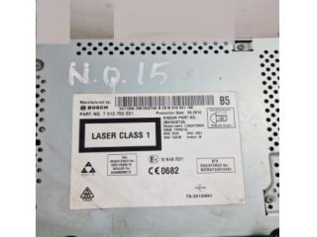 bontott NISSAN QASHQAI Navigációs Fejegység